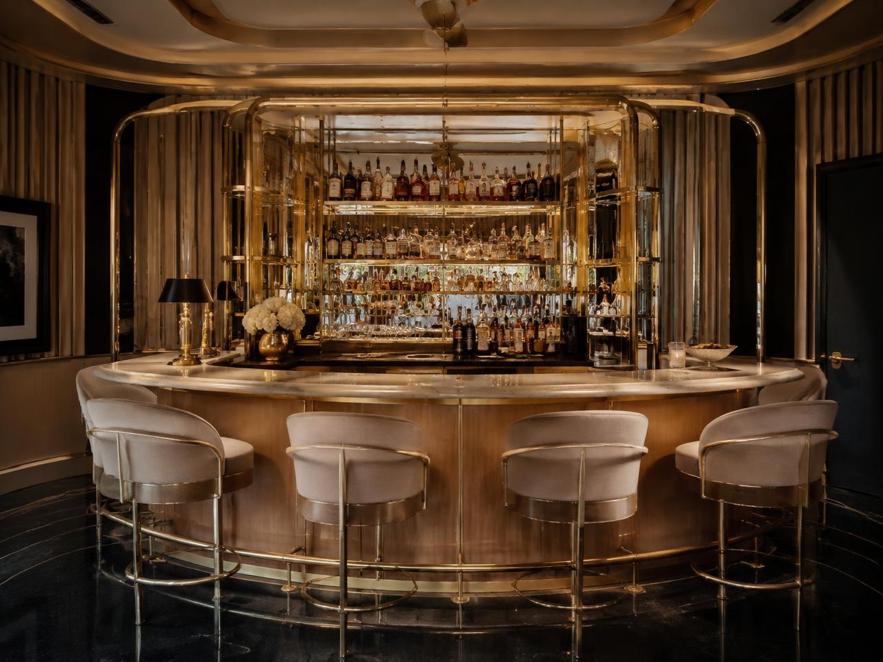 Art Deco bar
