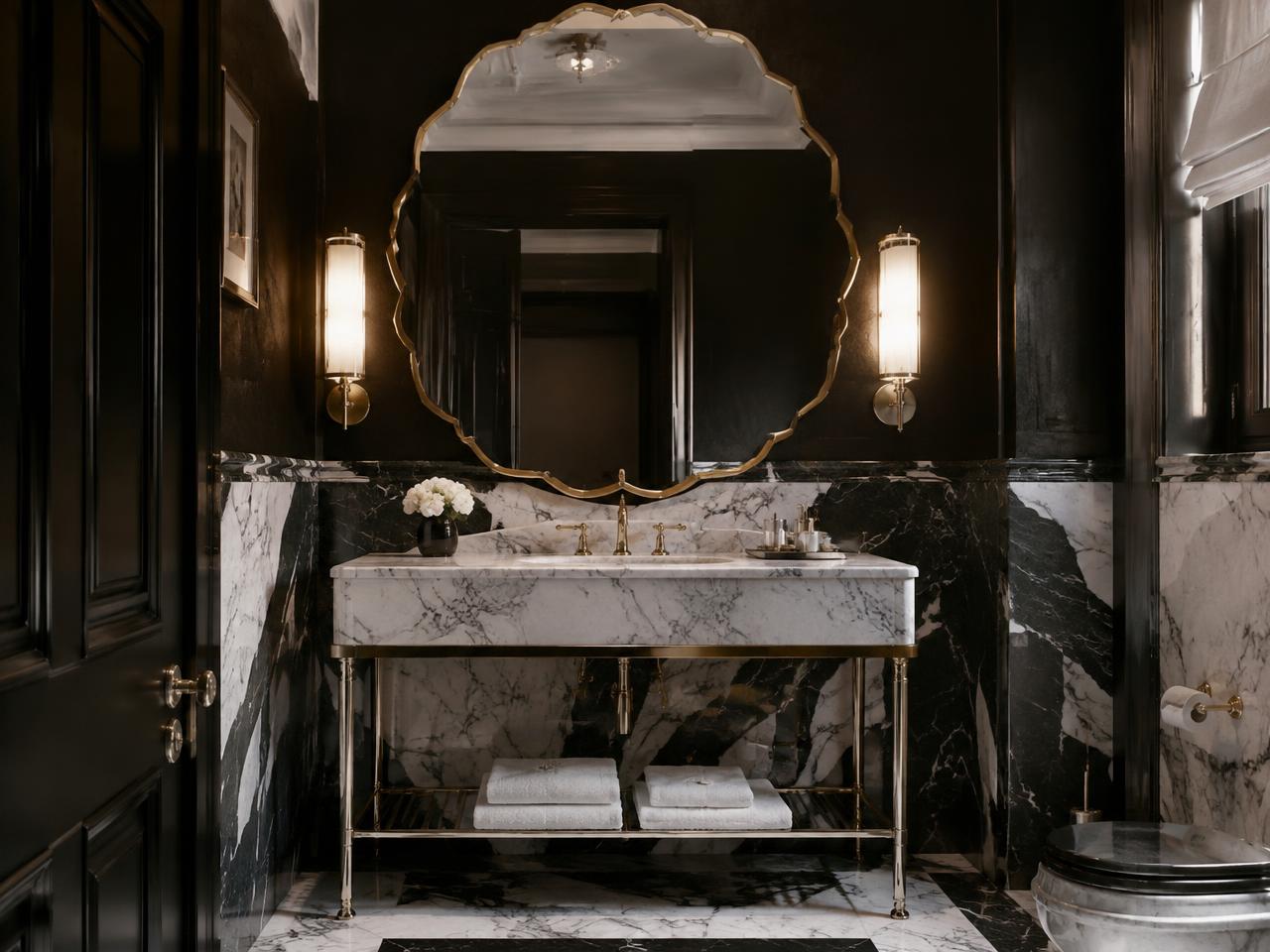 Art Deco bathroom